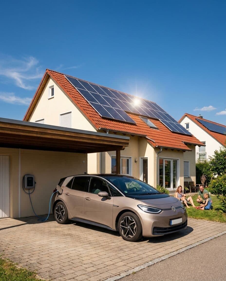 Charging at home with solar
